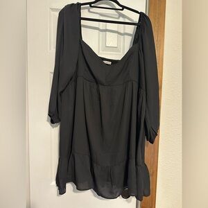 Abercrombie & Fitch Black Mini Dress
